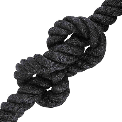 Jutové Lano 36 Černá 100% Jute Tossa