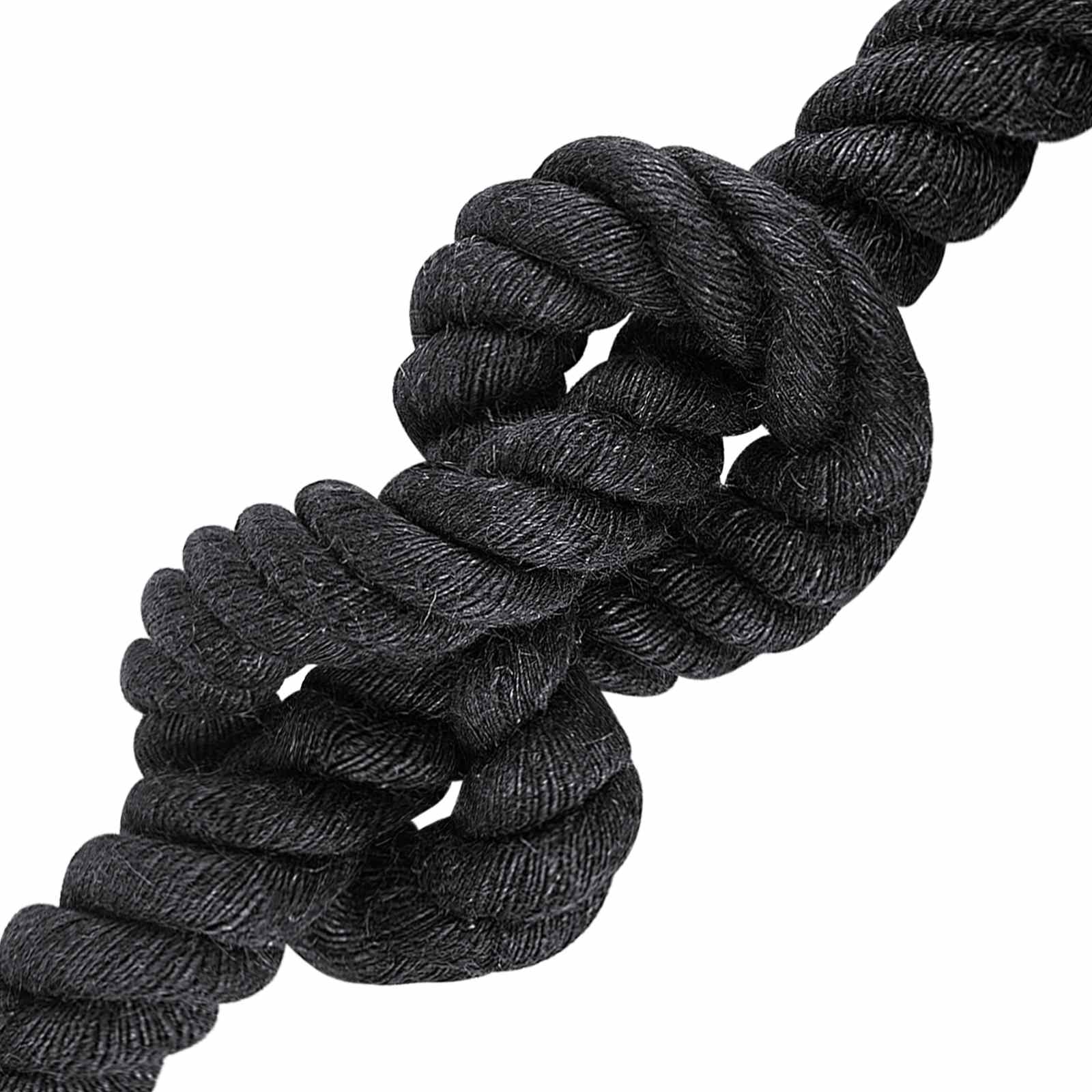 Jutové Lano 40 Černá 100% Jute Tossa