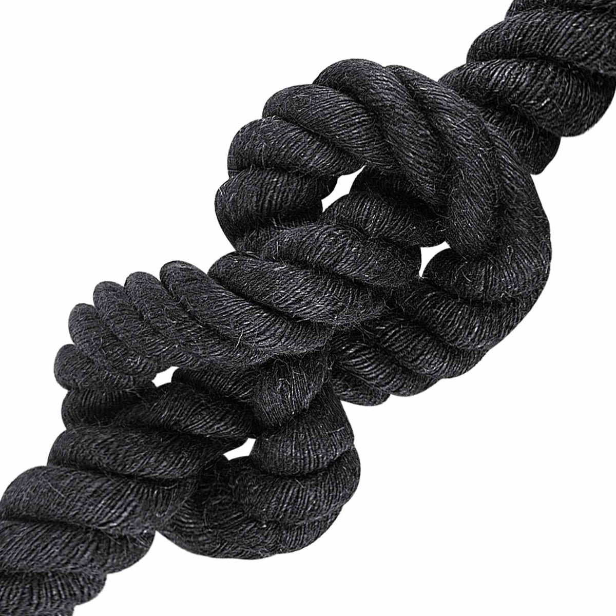 Jutové Lano 60 Černá 100% Jute Tossa