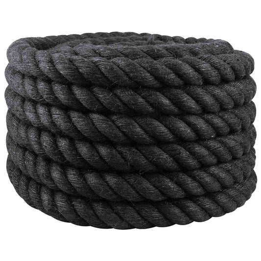 Jutové Lano 60 Černá 100% Jute Tossa