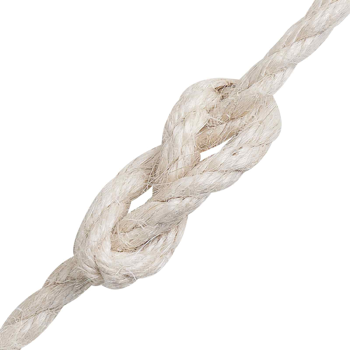 Jutové Lano 10 Ks 2 Mm Bílá 100% Jute Tossa
