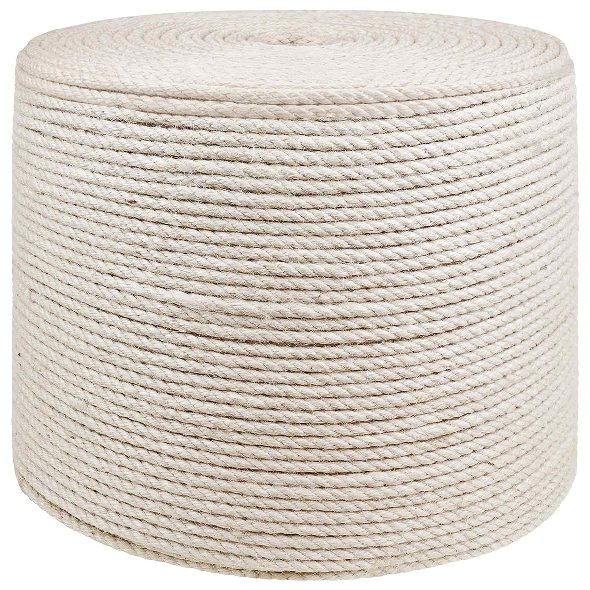 Jutové Lano 10 Ks 2 Mm Bílá 100% Jute Tossa