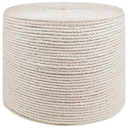Jutové Lano 10 Ks 2 Mm Bílá 100% Jute Tossa