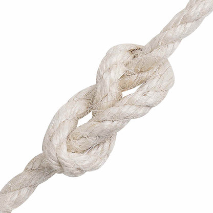Jutové Lano 4 Bílá 100% Jute Tossa