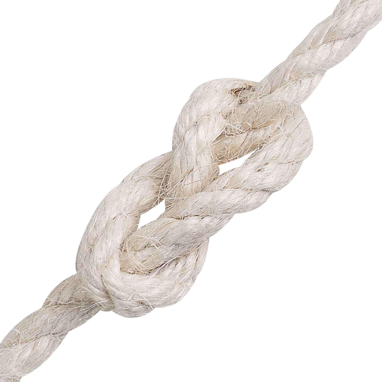 Jutové Lano 4 Bílá 100% Jute Tossa