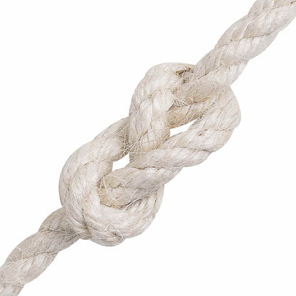 Jutové Lano 8 Bílá 100% Jute Tossa