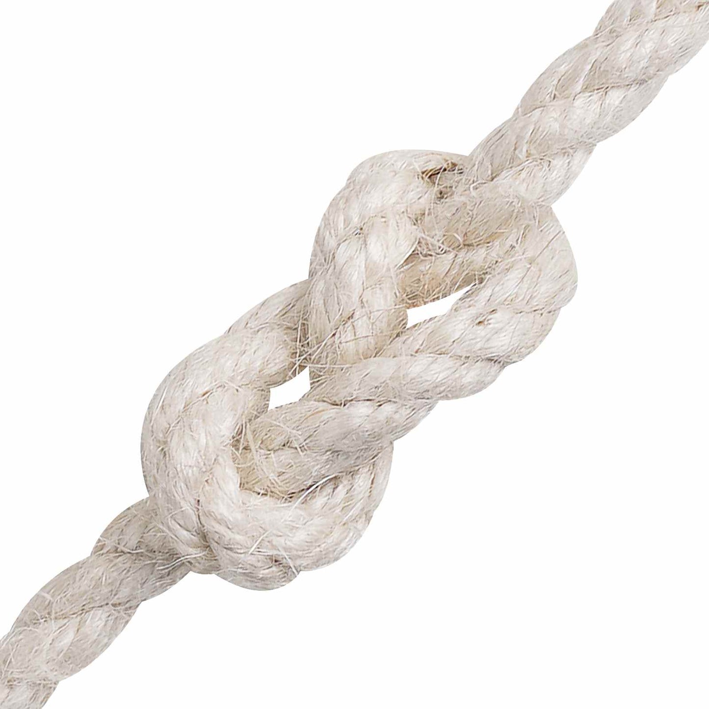 Jutové Lano 8 Bílá 100% Jute Tossa