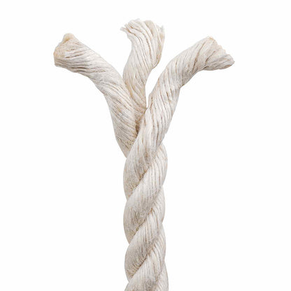 Jutové Lano 10 Mm Bílá 100% Jute Tossa