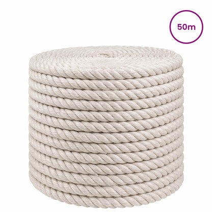 Jutové Lano 12 Mm Bílá 100% Jute Tossa