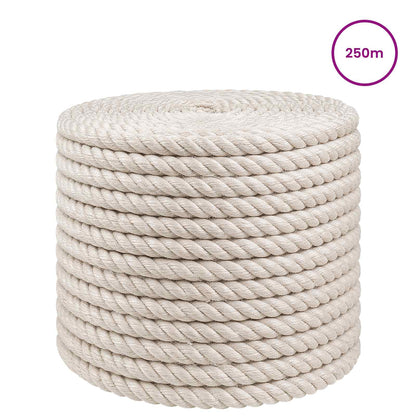 Jutové Lano 12 Mm Bílá 100% Jute Tossa