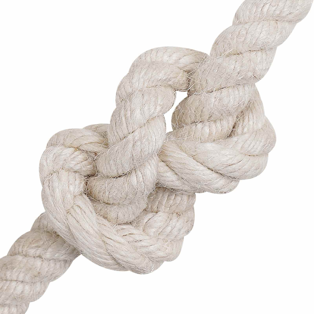 Jutové Lano 14 Mm Bílá 100% Jute Tossa