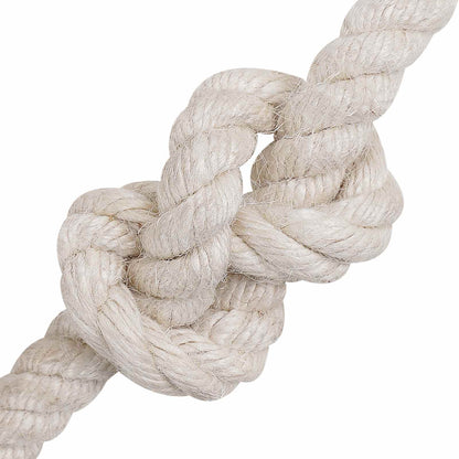 Jutové Lano 14 Mm Bílá 100% Jute Tossa