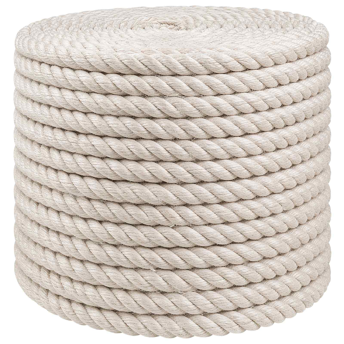 Jutové Lano 14 Mm Bílá 100% Jute Tossa