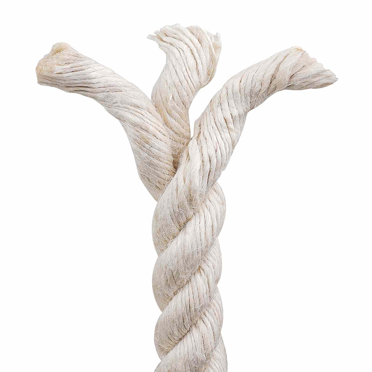 Jutové Lano 14 Mm Bílá 100% Jute Tossa