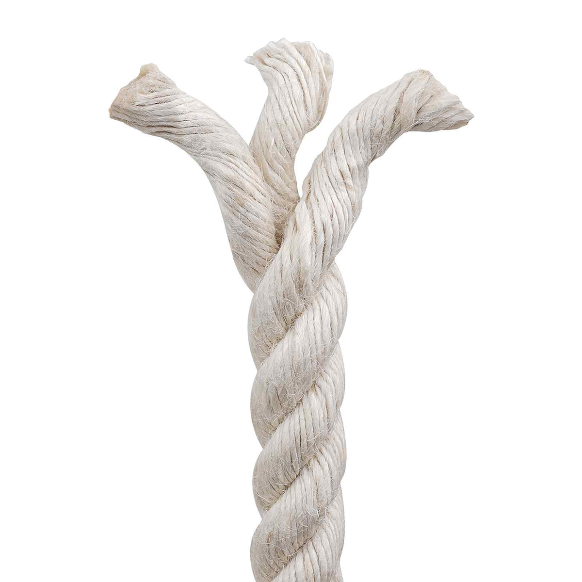 Jutové Lano 16 Mm Bílá 100% Jute Tossa