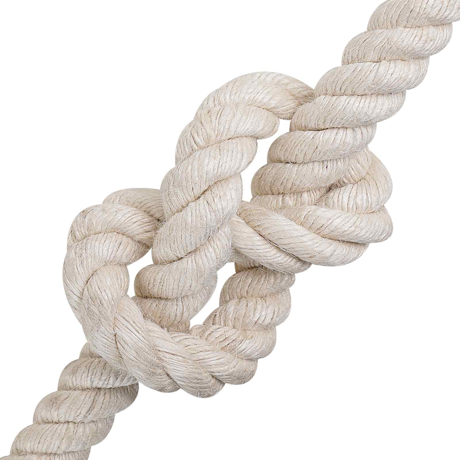Jutové Lano 20 Bílá 100% Jute Tossa