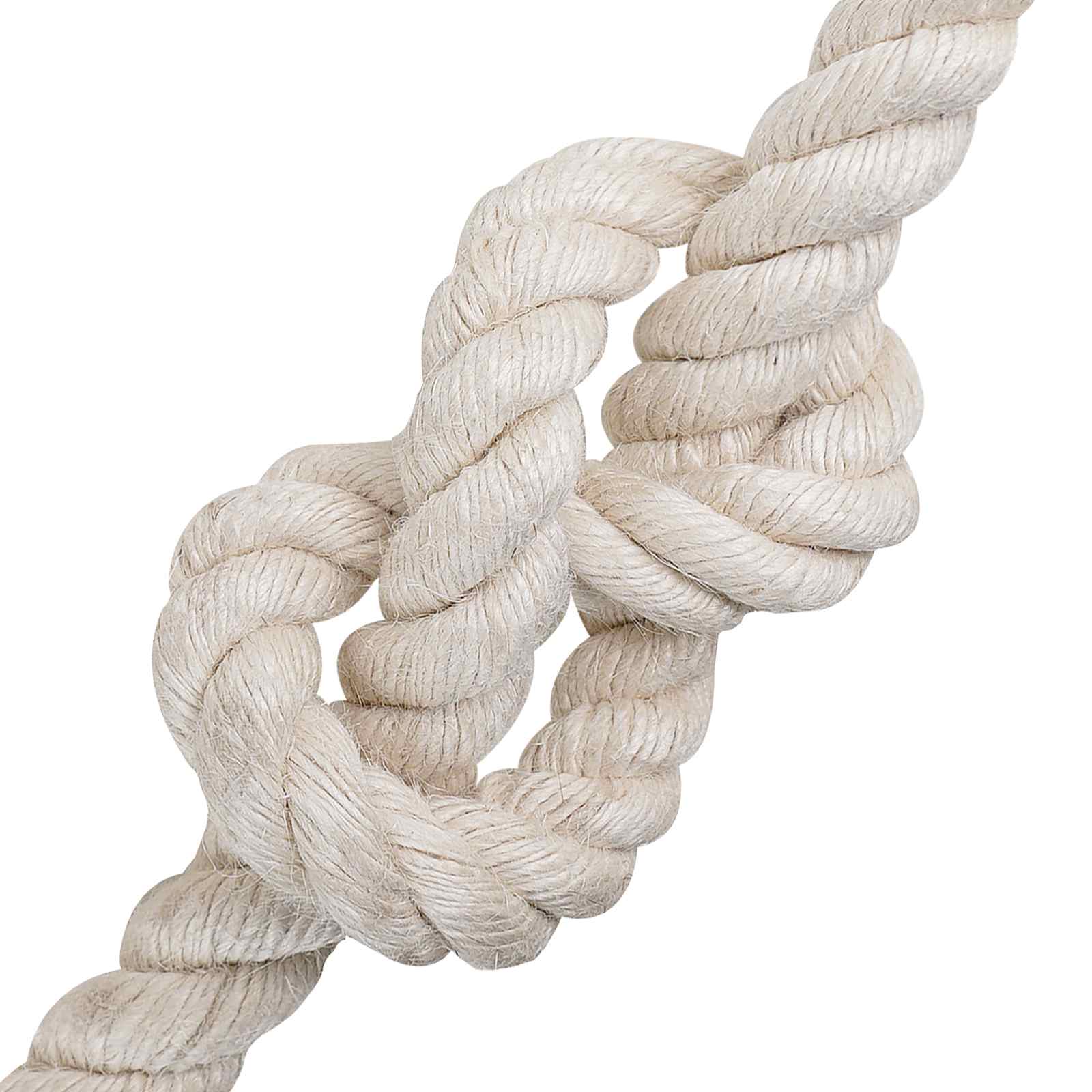 Jutové Lano 30 Bílá 100% Jute Tossa