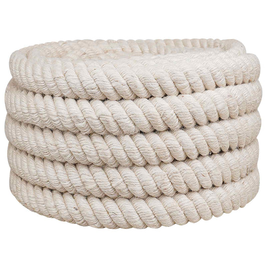 Jutové Lano 30 Bílá 100% Jute Tossa