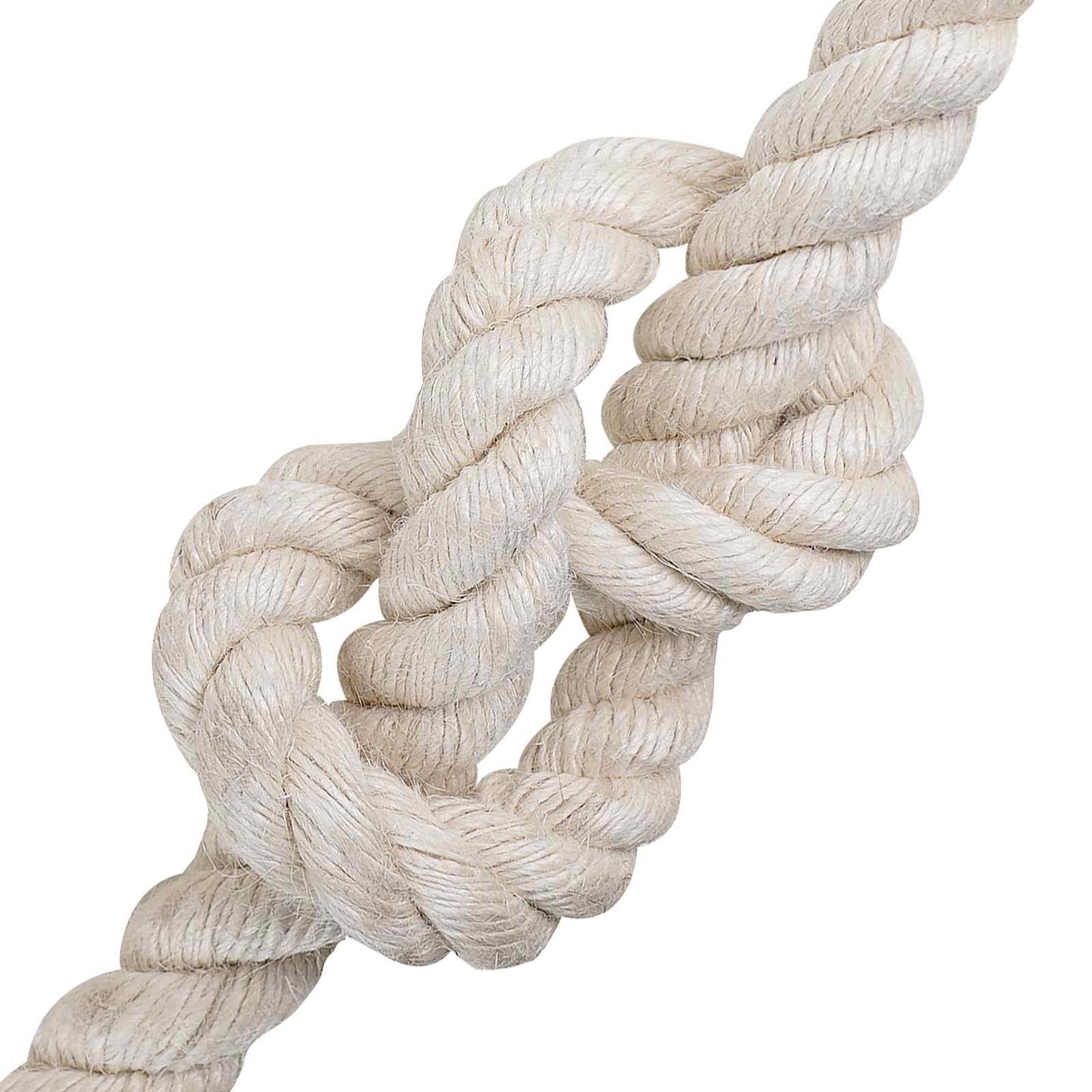 Jutové Lano 30 Bílá 100% Jute Tossa