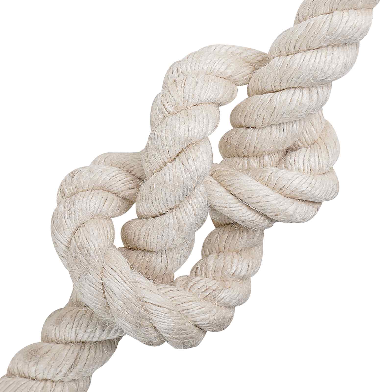 Jutové Lano 36 Bílá 100% Jute Tossa