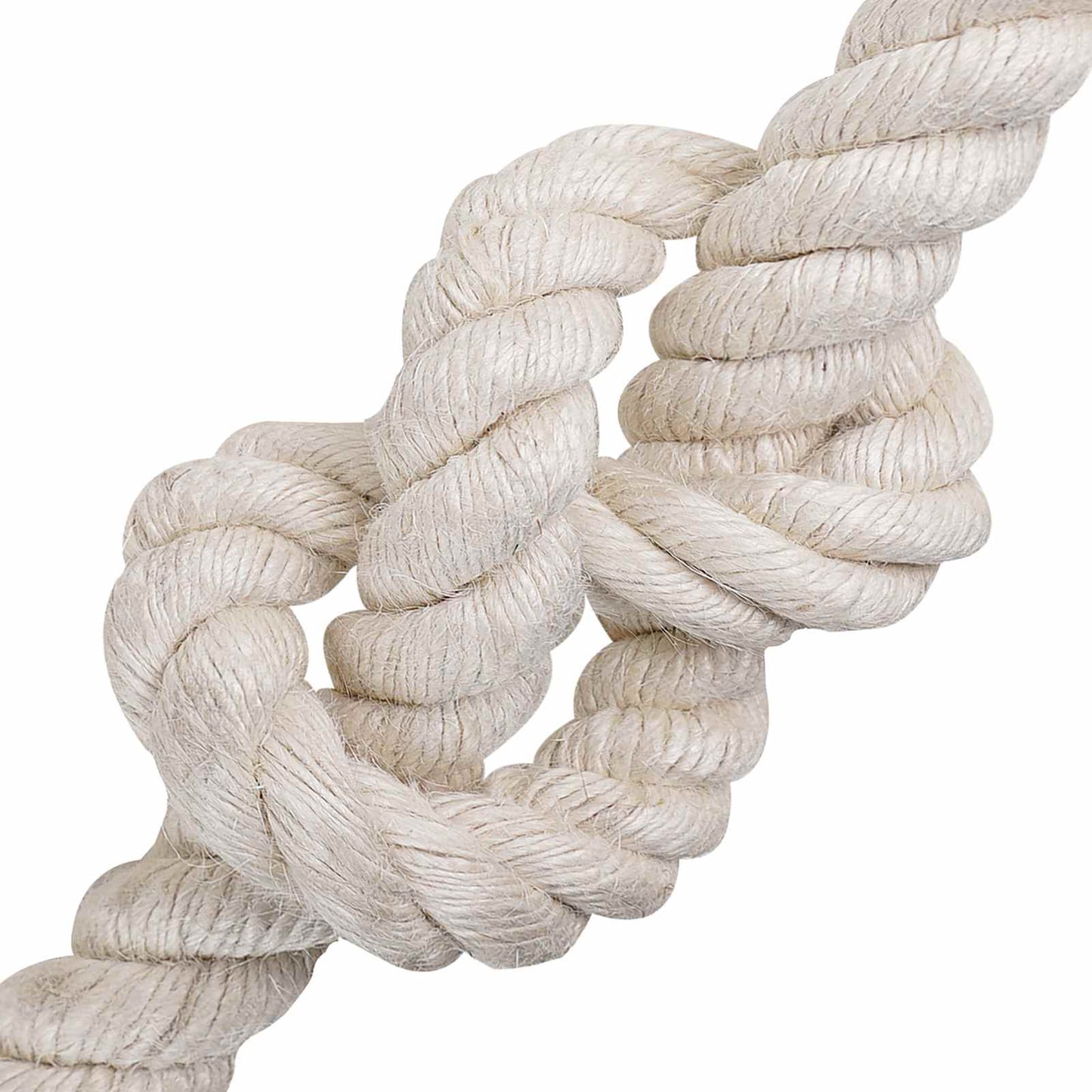 Jutové Lano 50 Bílá 100% Jute Tossa