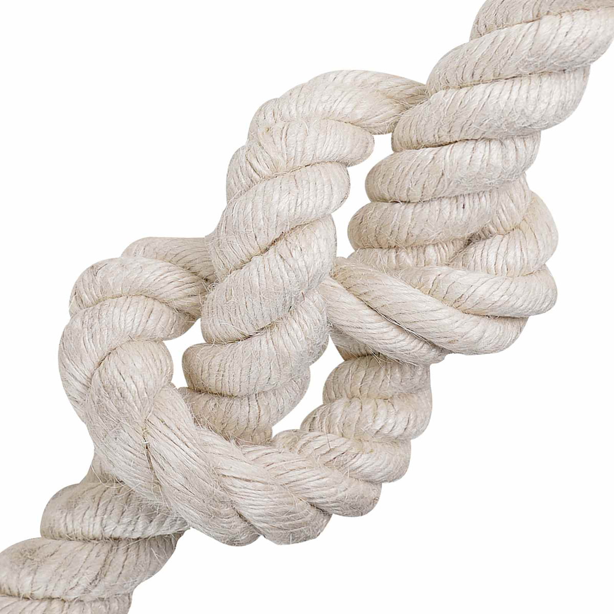 Jutové Lano 50 Bílá 100% Jute Tossa