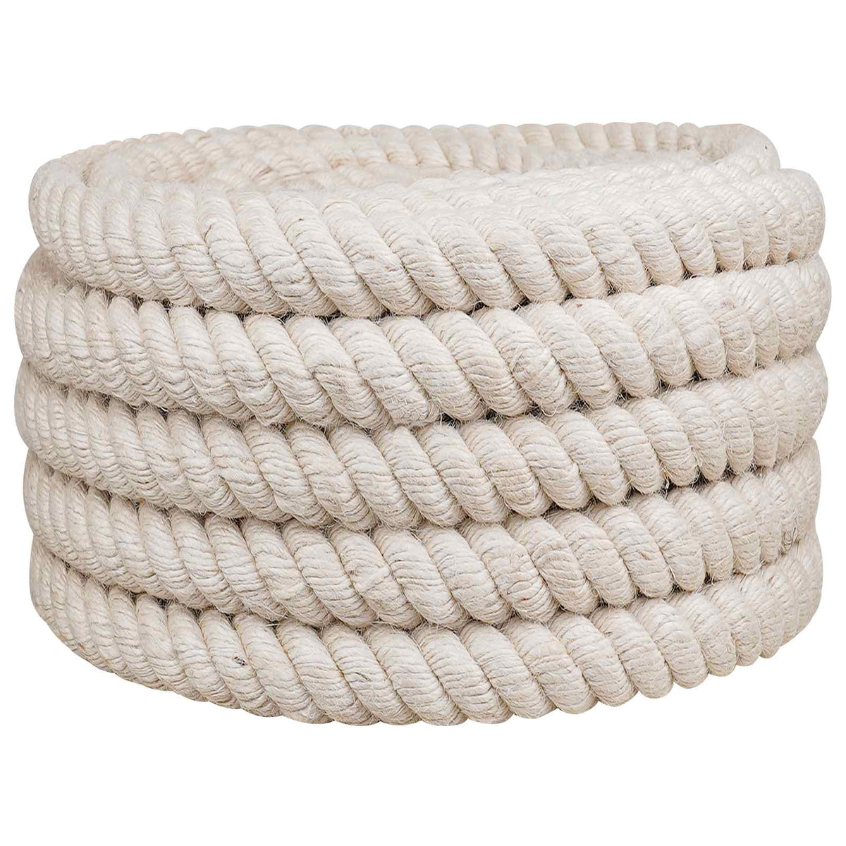 Jutové Lano 50 Bílá 100% Jute Tossa