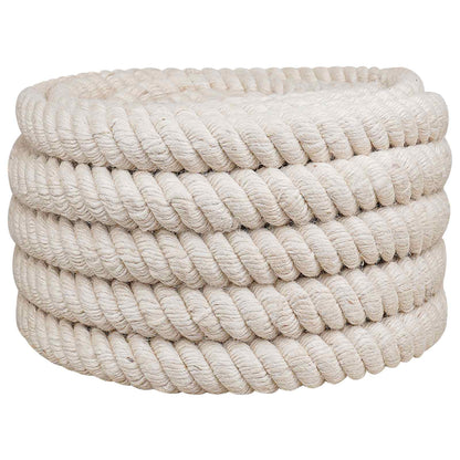 Jutové Lano 50 Bílá 100% Jute Tossa