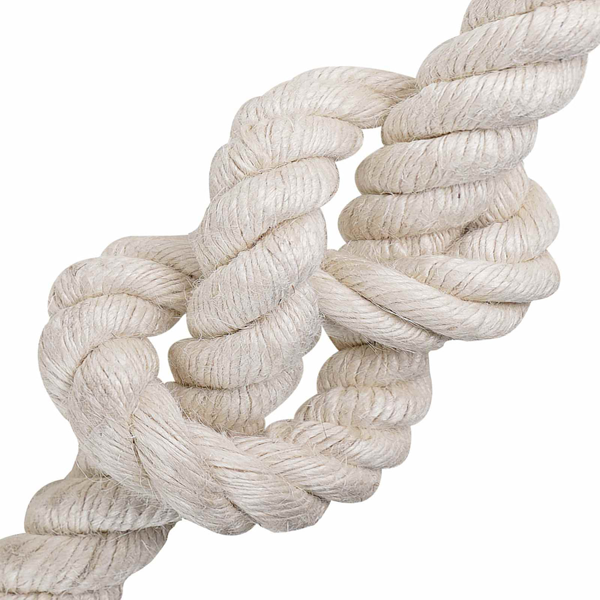Jutové Lano Bílá 100% Jute Tossa