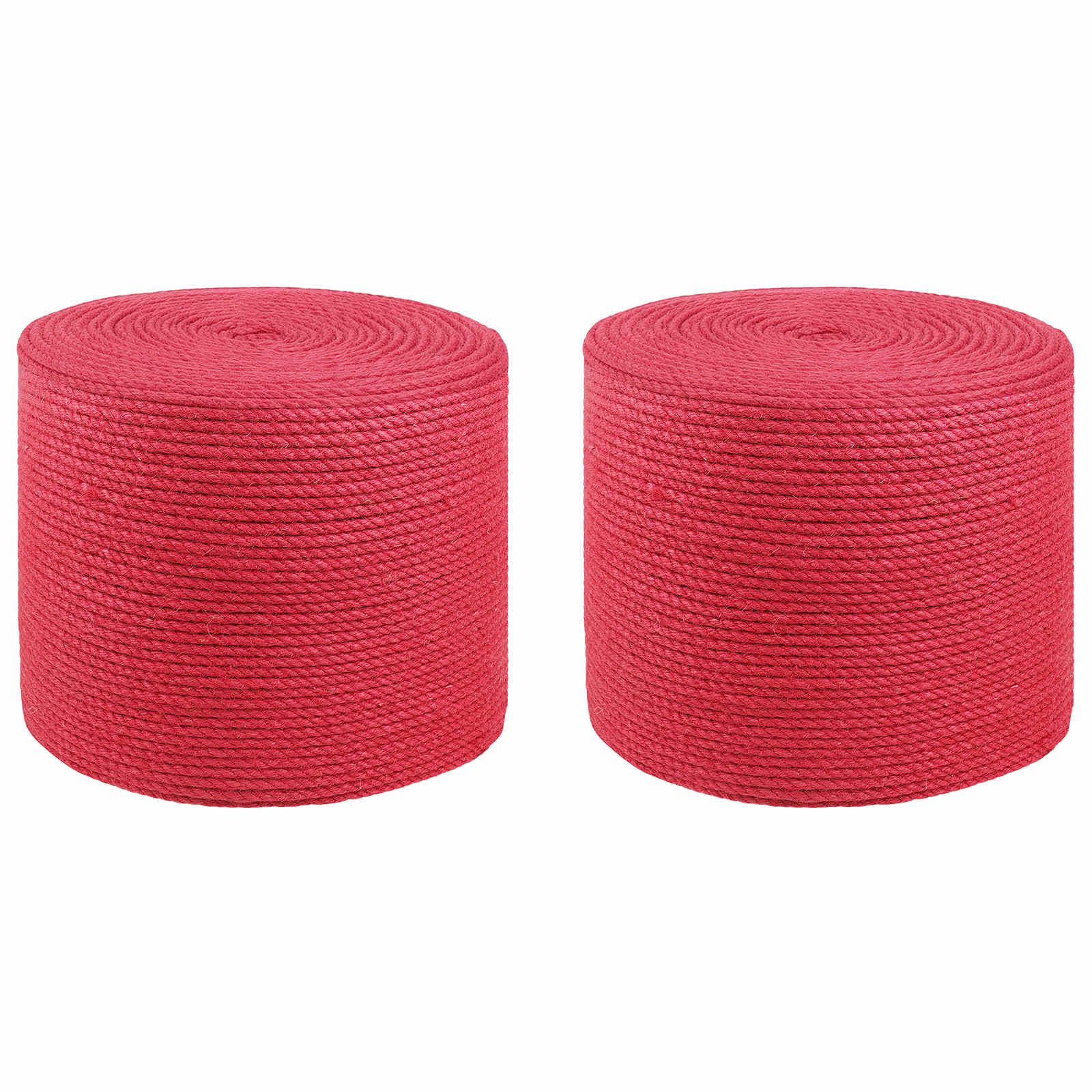 2 Ks 2 Mm Červená 100% Jute Tossa