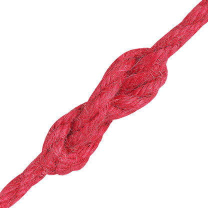 10 Ks 2 Mm Červená 100% Jute Tossa