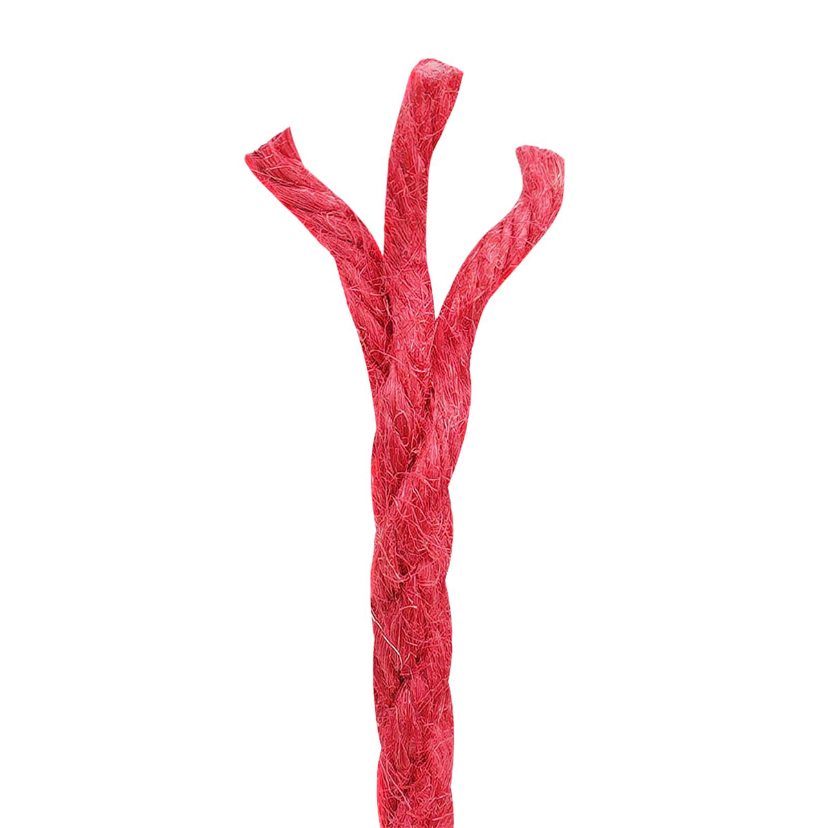 10 Ks 2 Mm Červená 100% Jute Tossa