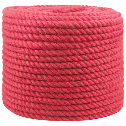 Jutové Lano Červená 100% Jute Tossa