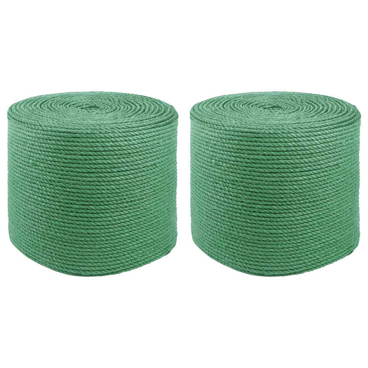 2 Ks 2 Mm Zelená 100% Jute Tossa