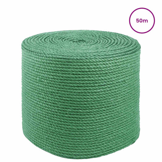 Jutové Lano Zelená 100% Jute Tossa