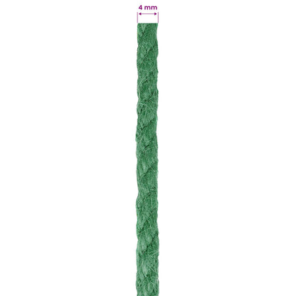 Jutové Lano Zelená 100% Jute Tossa