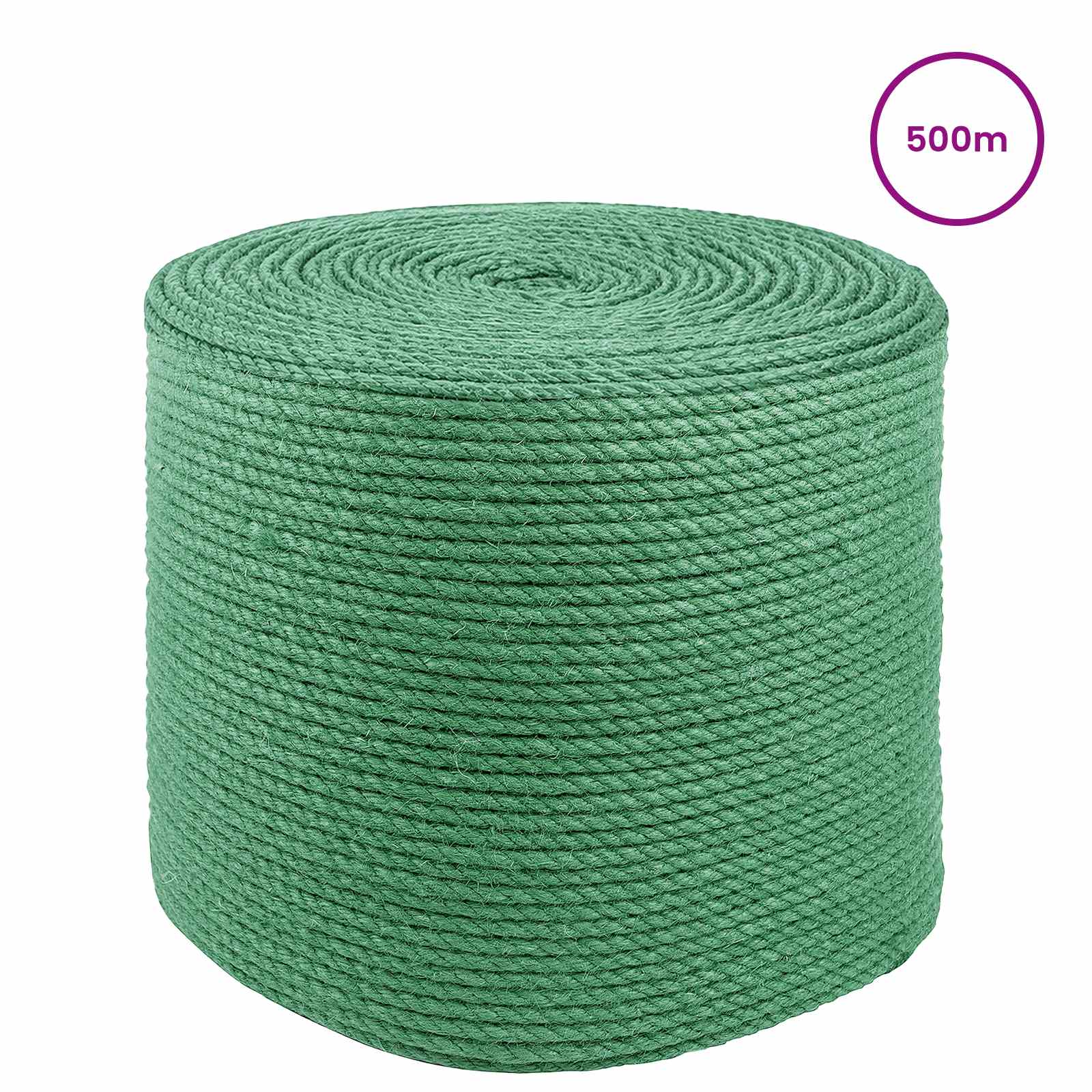 Jutové Lano Zelená 100% Jute Tossa
