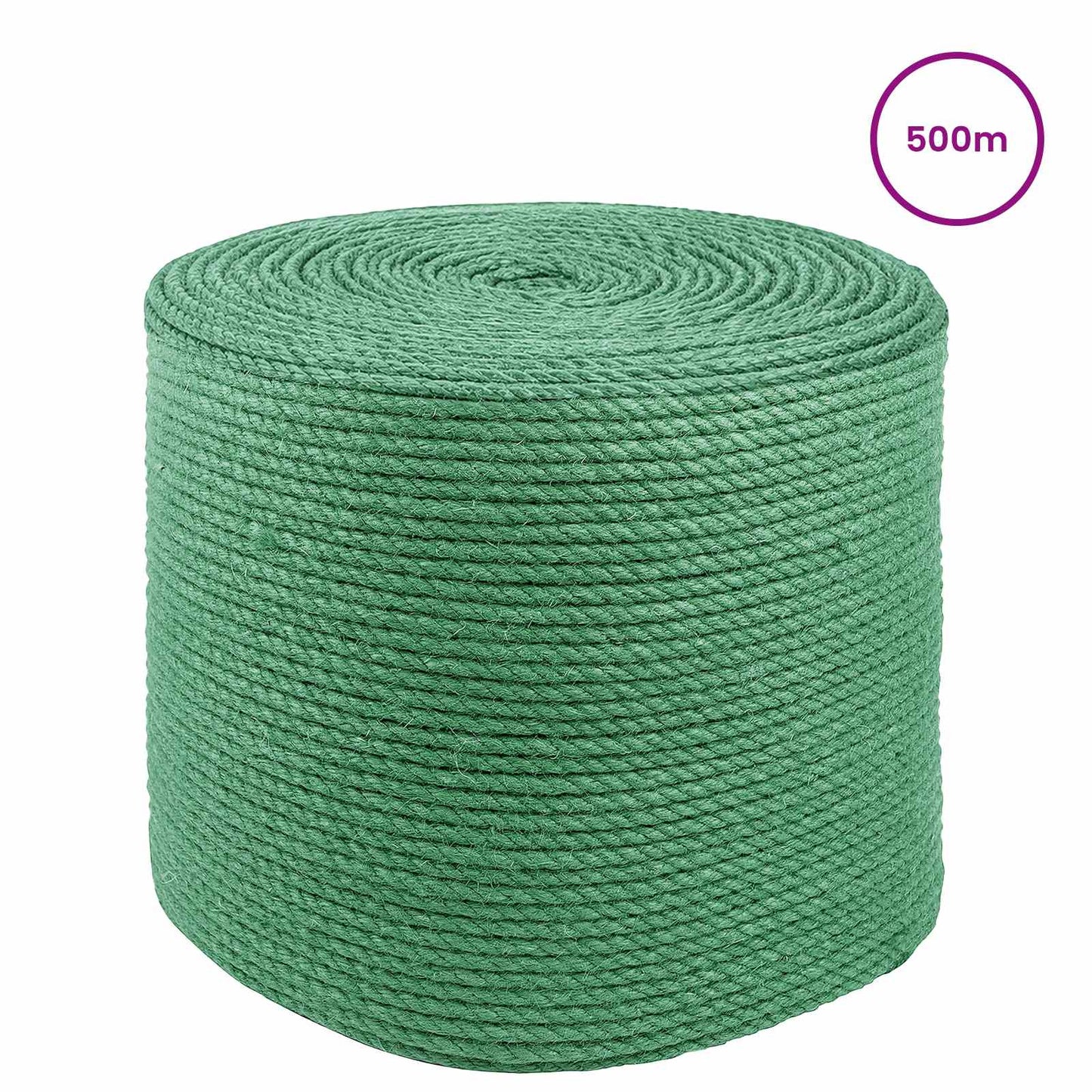 Jutové Lano Zelená 100% Jute Tossa