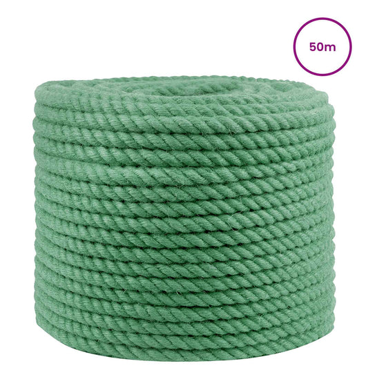 Jutové Lano Zelená 100% Jute Tossa