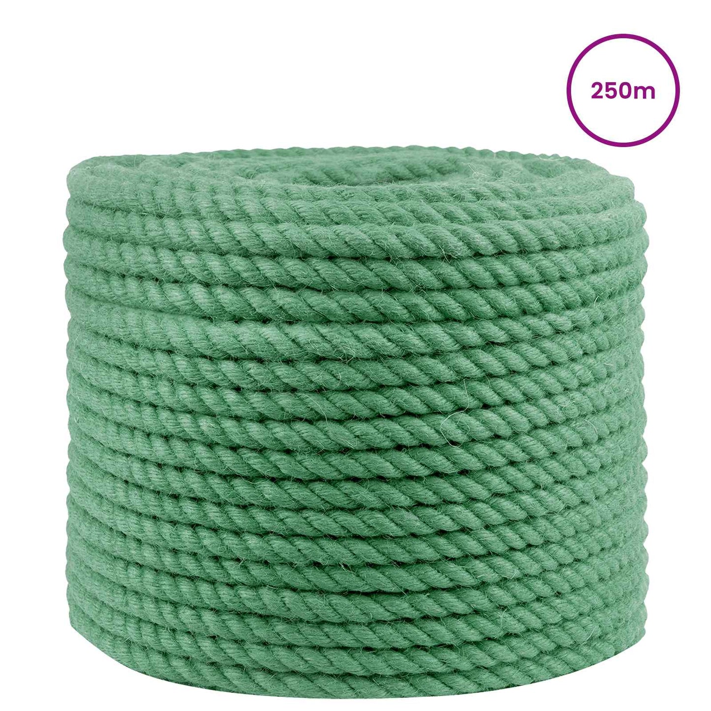 Jutové Lano Zelená 100% Jute Tossa