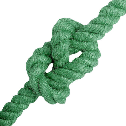 Jutové Lano Zelená 100% Jute Tossa