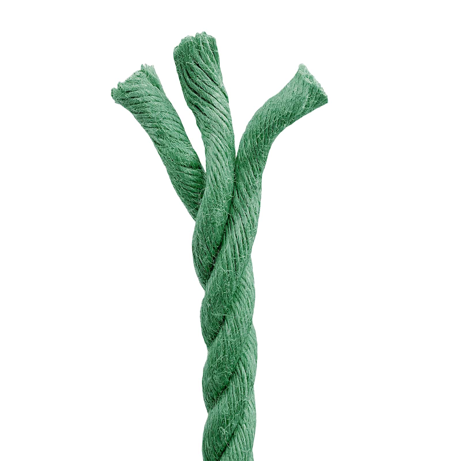 Jutové Lano Zelená 100% Jute Tossa