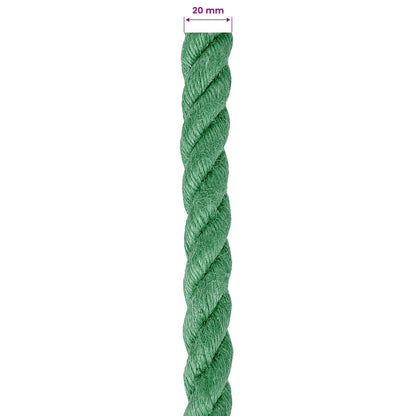 Jutové Lano Zelená 100% Jute Tossa