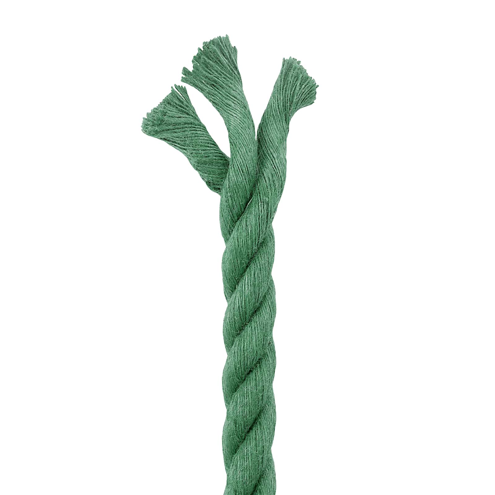Jutové Lano Zelená 100% Jute Tossa
