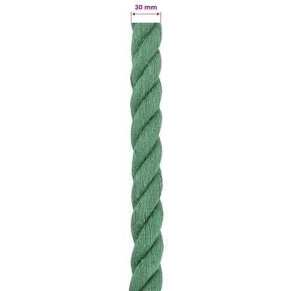 Jutové Lano Zelená 100% Jute Tossa