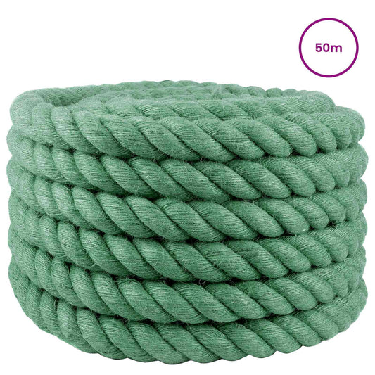 Jutové Lano Zelená 100% Jute Tossa