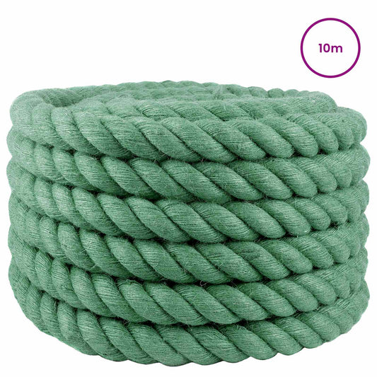 Jutové Lano Zelená 100% Jute Tossa