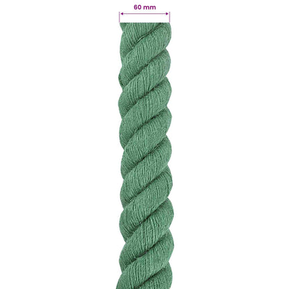 Jutové Lano Zelená 100% Jute Tossa