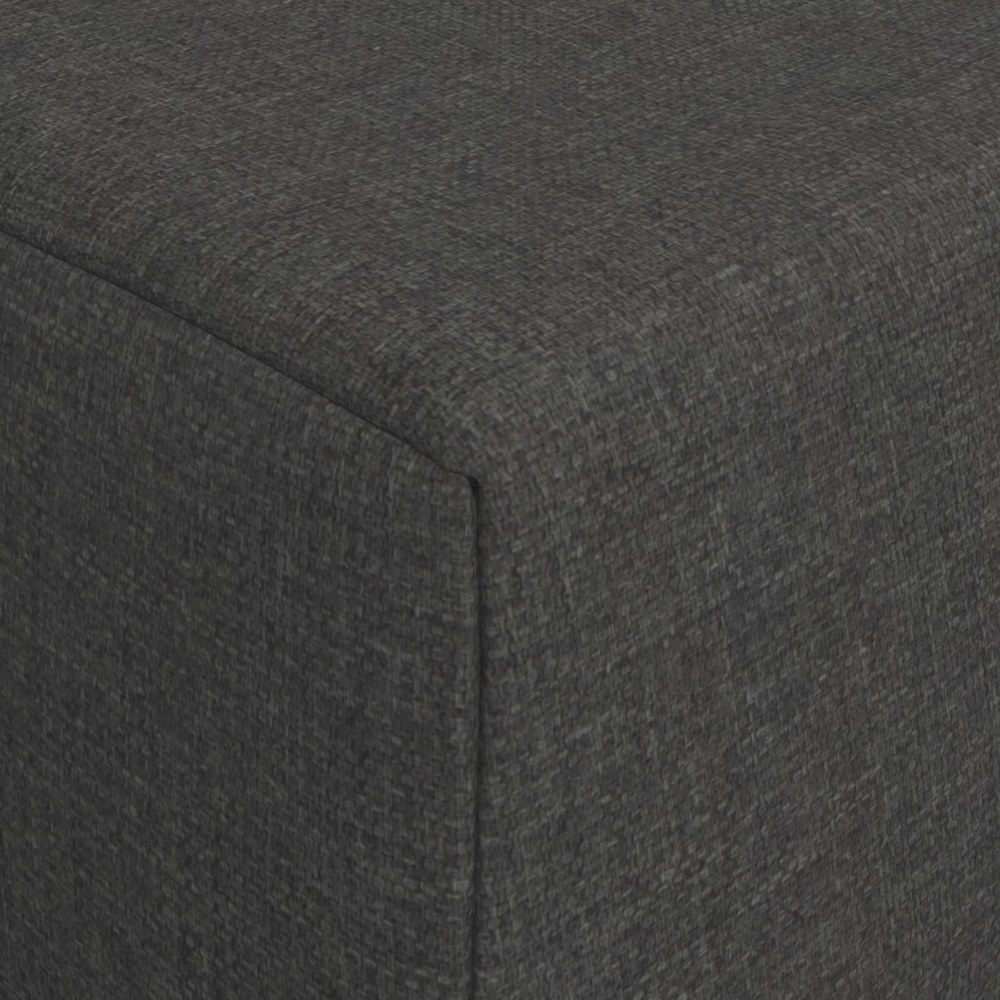 Skládací Pohovka Postel Tmavě Šedá 200 X 70 X 15 Cm Textil