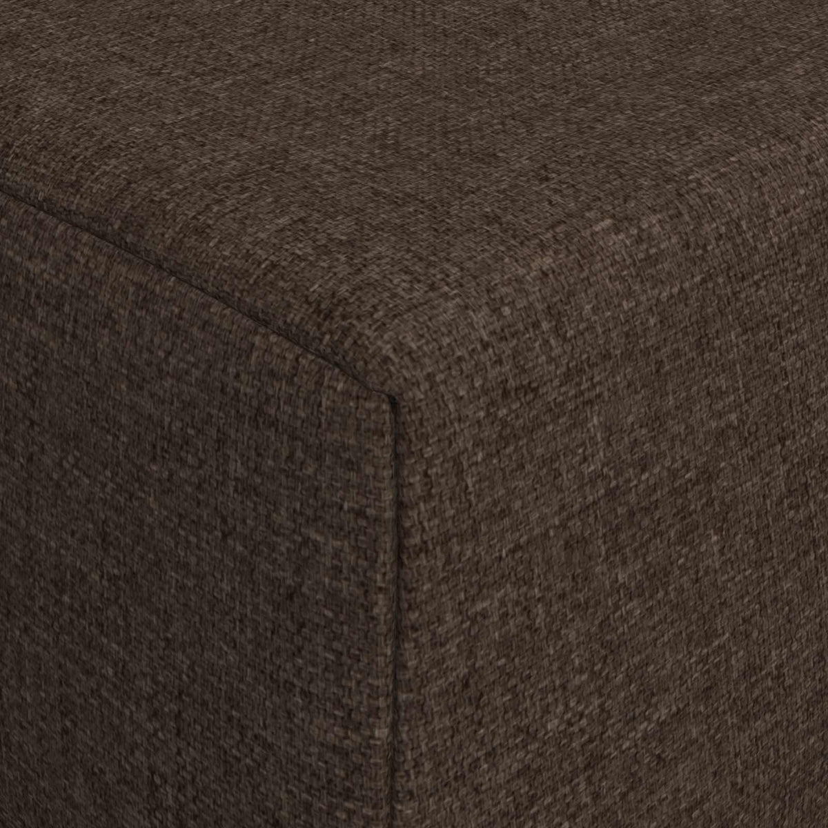 Skládací Pohovka Postel Taupe 200 X 70 X 15 Cm Textil
